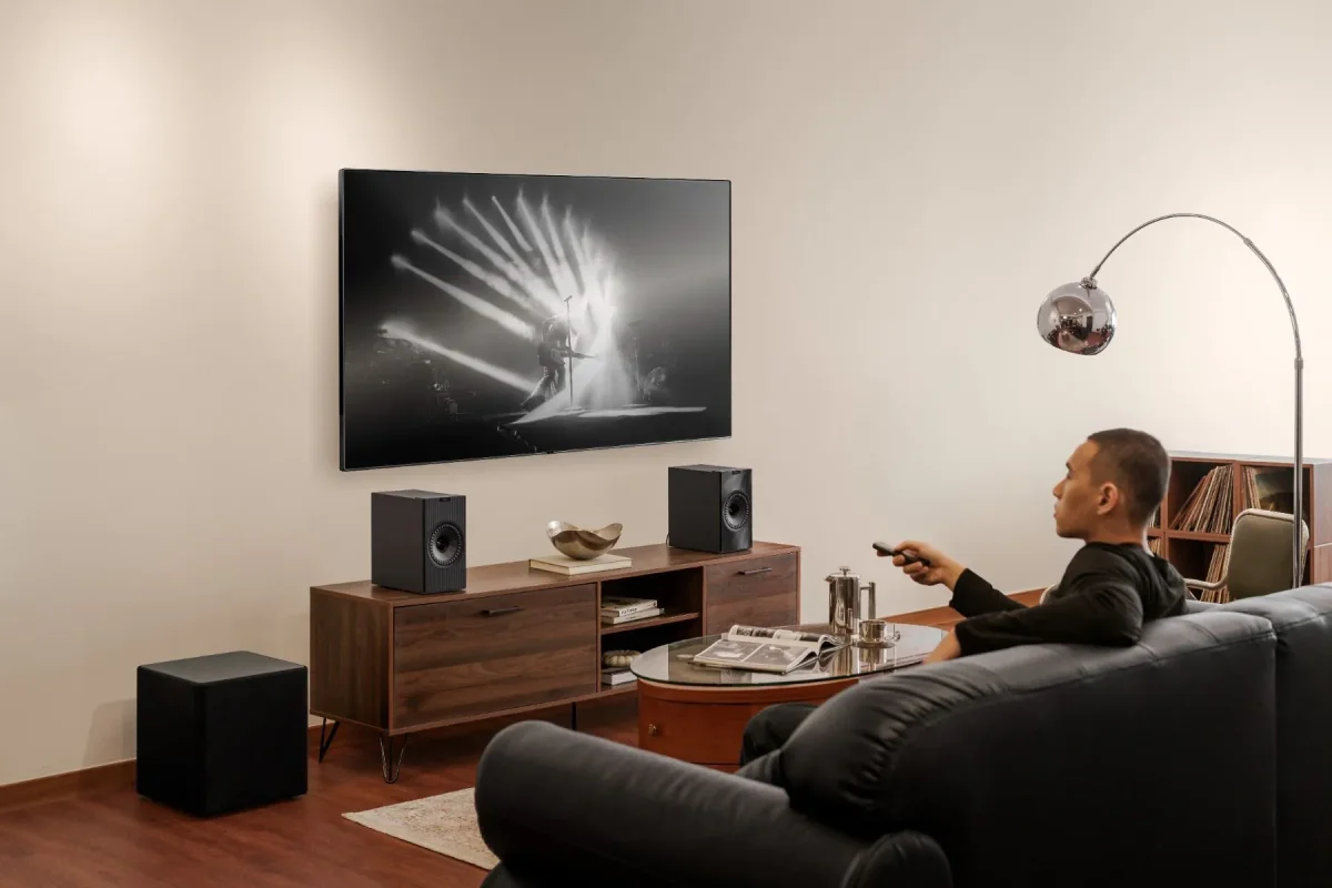Активная HI-Fi акустика KEF Coda W Dark Titanium