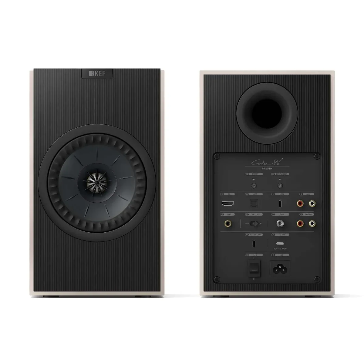 Активная HI-Fi акустика KEF Coda W Nickel Grey