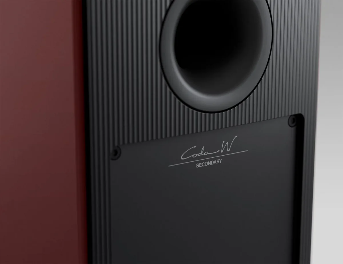 Активная HI-Fi акустика KEF Coda W Vintage Burgundy