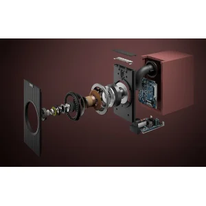 Активная HI-Fi акустика KEF Coda W Vintage Burgundy
