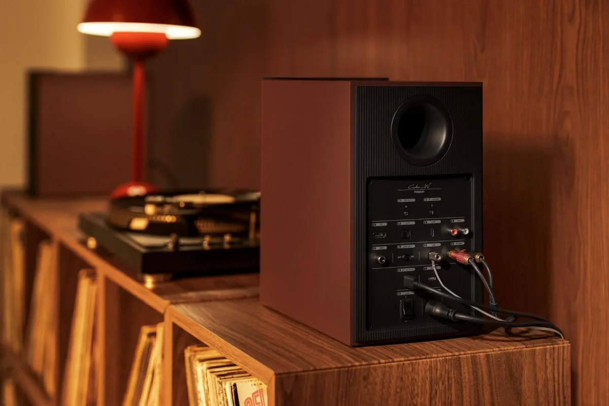 Активная HI-Fi акустика KEF Coda W Vintage Burgundy