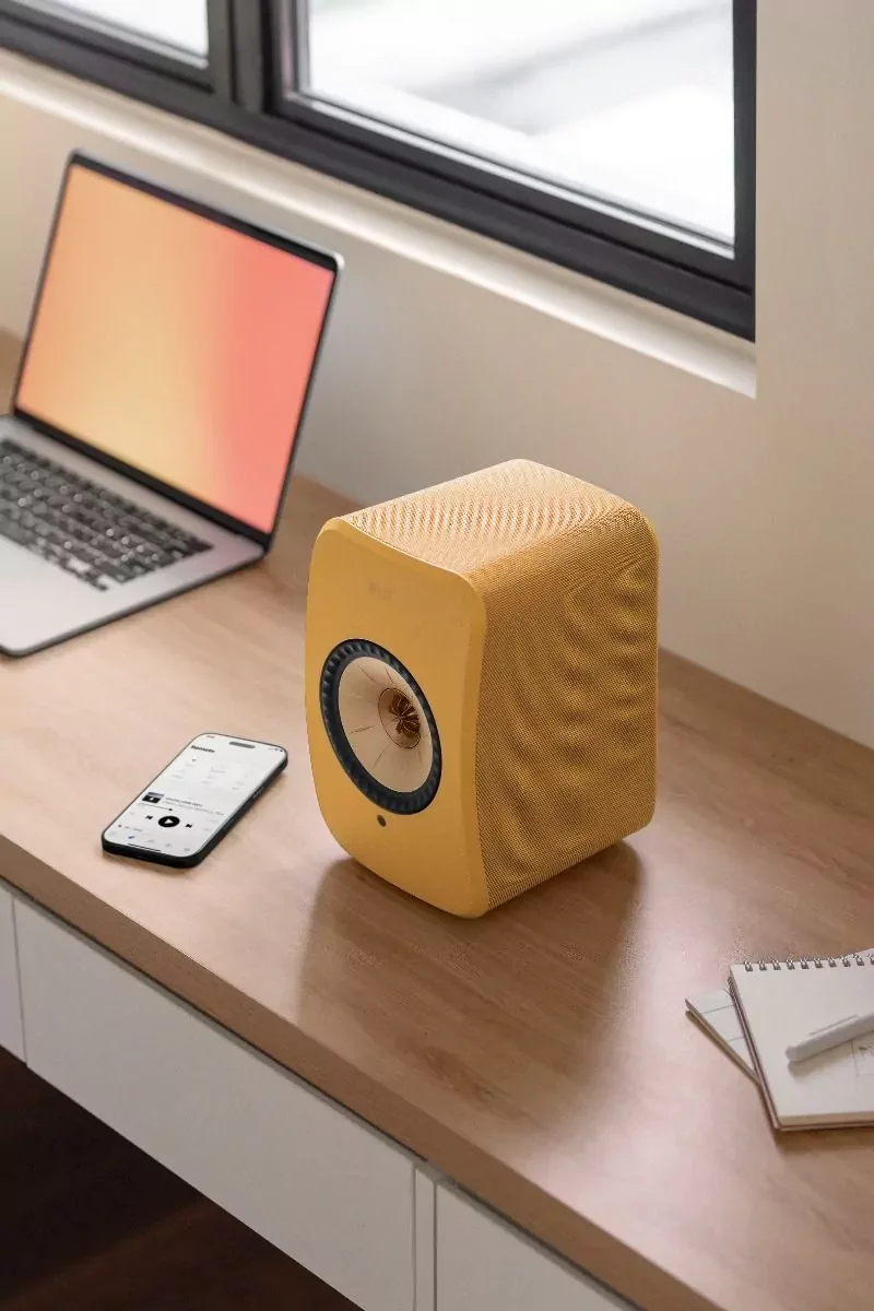 Активная HI-Fi акустика KEF LSX II Amber Haze