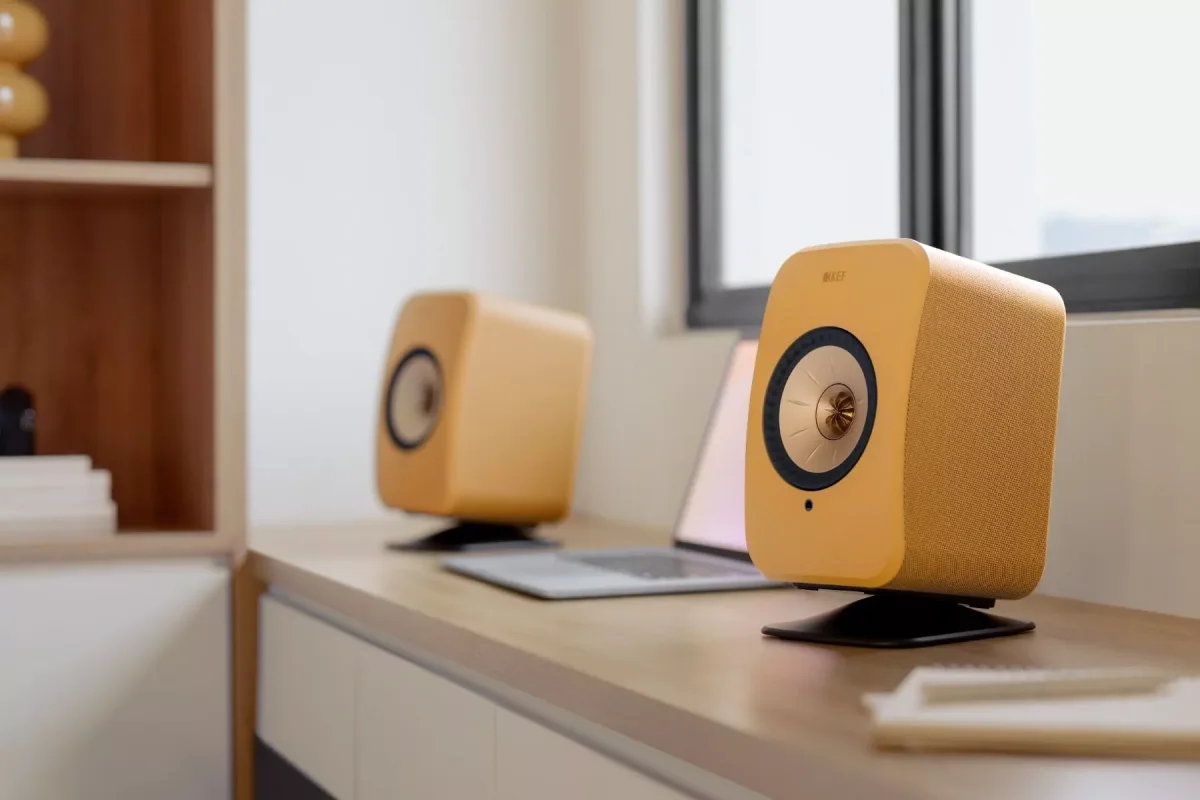 Активная HI-Fi акустика KEF LSX II Amber Haze