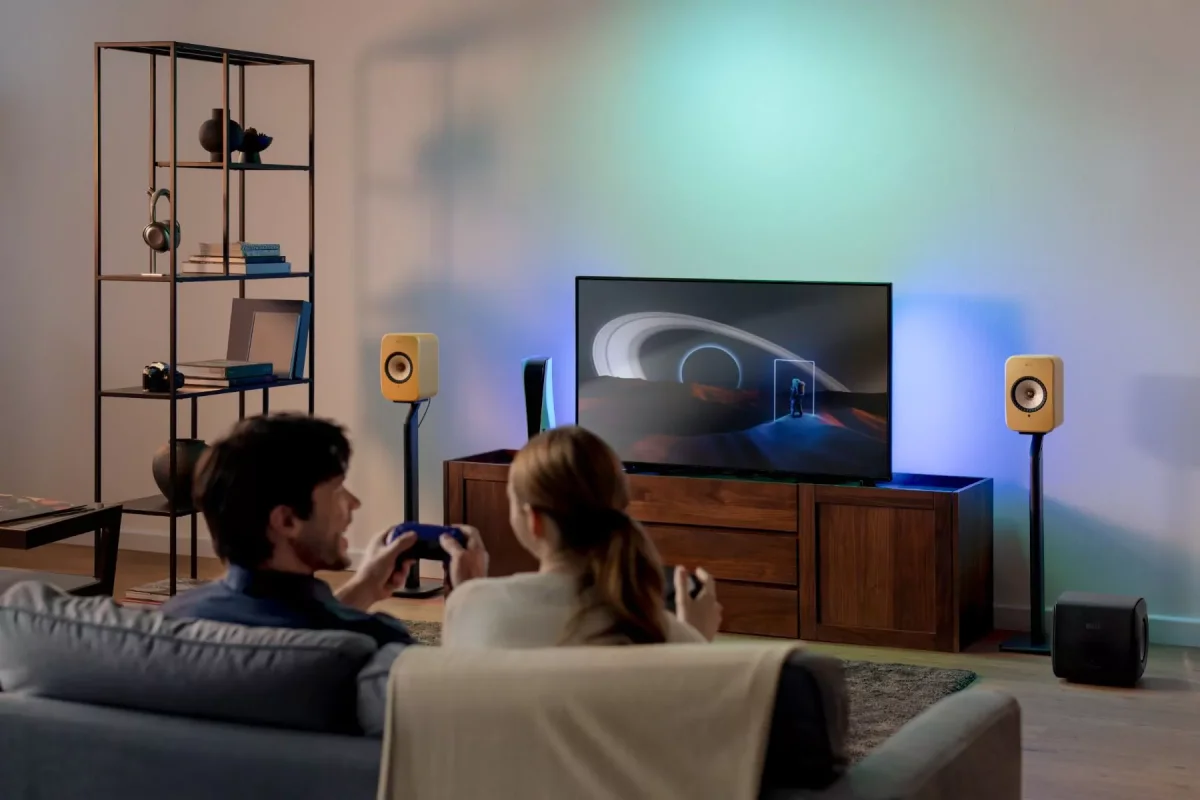 Активная HI-Fi акустика KEF LSX II Amber Haze