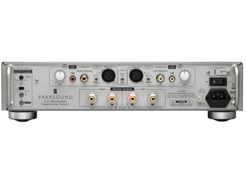 Усилитель мощности Parasound A23+ silver