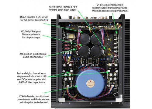 Усилитель мощности Parasound JC5 black
