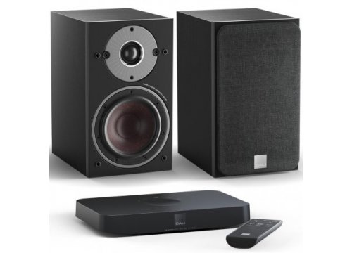 Комплект Dali Oberon 1 C Dark Walnut + Sound Hub Compact