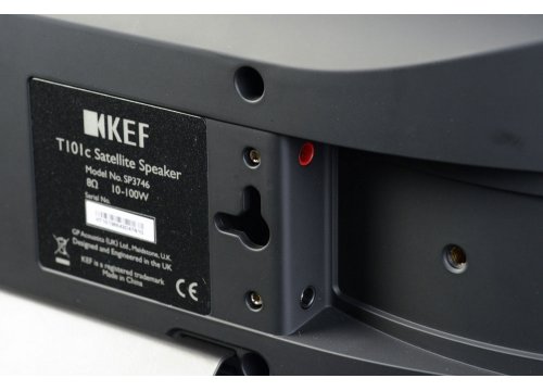 Настенная акустика KEF T101 black