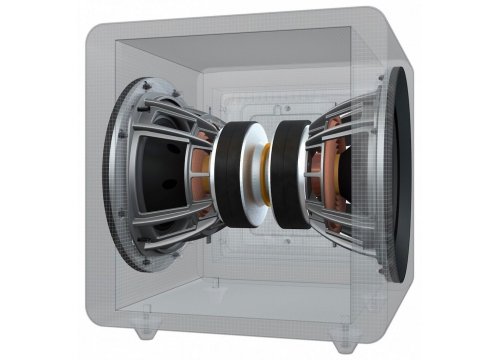 Сабвуфер KEF KF92 Black Gloss
