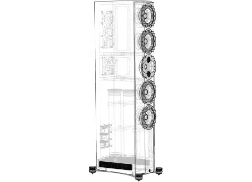Напольная акустика Perlisten Audio S7t Black high gloss
