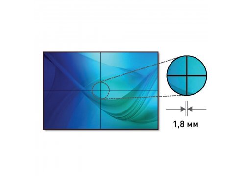Видеостена 3x2 Eliteboard 157" PK557FDLN