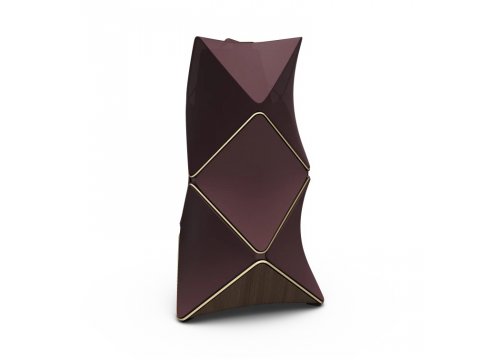 Напольная акустика Bang & Olufsen BeoLab 90 Smoked Oak, Purple Heart / Brass Tone