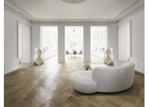 Напольная акустика Bang & Olufsen BeoLab 90 Light Oak, Sand / Gold Tone