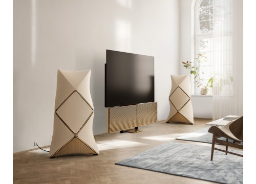 Напольная акустика Bang & Olufsen BeoLab 90 Oak, Parisian Night / Natural Aluminium