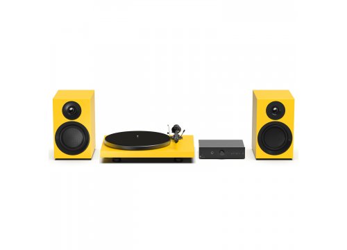 Стерео комплект Pro-Ject Colourful Audio System E Satin Yellow