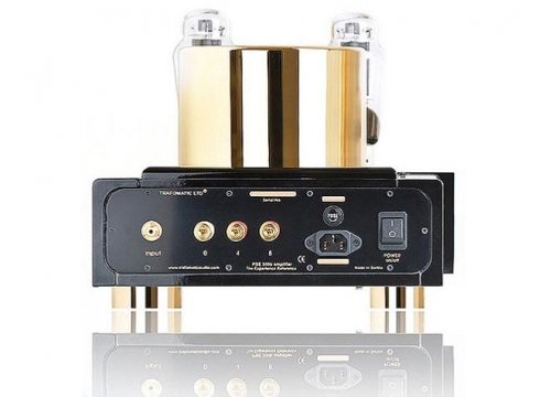 Усилитель мощности Trafomatic Audio Reference 300B mono (black gloss/gold finish)