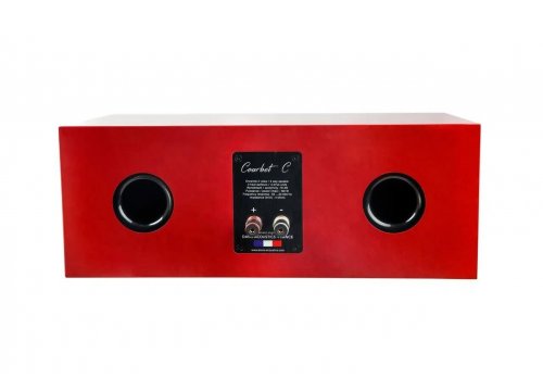 Центральный канал Davis Acoustics Courbet C Red Gloss