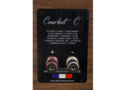 Центральный канал Davis Acoustics Courbet C Walnut Venner